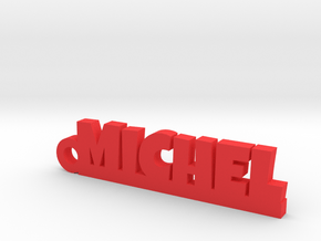 MICHEL Keychain Lucky in Red Processed Versatile Plastic