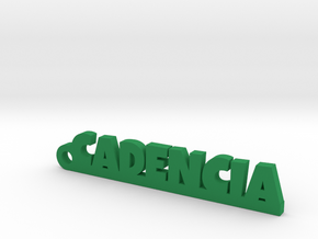 CADENCIA Keychain Lucky in Green Processed Versatile Plastic