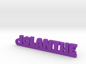 IOLANTHE Keychain Lucky in Purple Processed Versatile Plastic