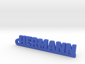 HERMANN Keychain Lucky in Polished Bronzed Silver Steel