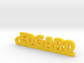 EDGARD Keychain Lucky in Natural Brass