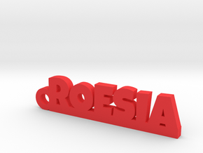ROESIA Keychain Lucky in Red Processed Versatile Plastic