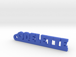 ODELETTE Keychain Lucky in Blue Processed Versatile Plastic