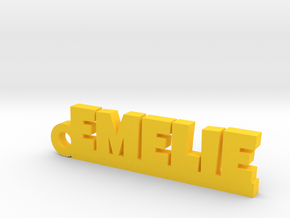 EMELIE Keychain Lucky in Yellow Processed Versatile Plastic
