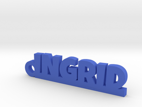 INGRID Keychain Lucky in Blue Processed Versatile Plastic