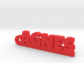 AGNES Keychain Lucky in Red Processed Versatile Plastic
