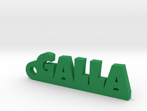GALLA Keychain Lucky in Green Processed Versatile Plastic