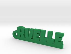 RUELLE Keychain Lucky in Green Processed Versatile Plastic