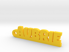 AUBRIE Keychain Lucky in Yellow Processed Versatile Plastic