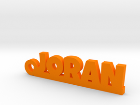 JORAN Keychain Lucky in Orange Processed Versatile Plastic