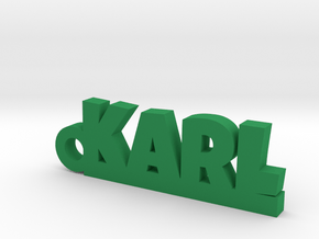 KARL Keychain Lucky in Green Processed Versatile Plastic