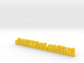 BARTHOLOMEUS Keychain Lucky in Yellow Processed Versatile Plastic