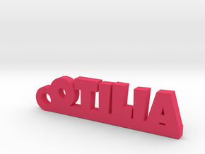 OTILIA Keychain Lucky in Pink Processed Versatile Plastic