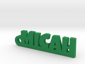 MICAH Keychain Lucky in Green Processed Versatile Plastic