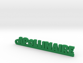 APOLLINAIRE Keychain Lucky in Green Processed Versatile Plastic