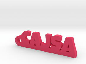 CAJSA Keychain Lucky in Pink Processed Versatile Plastic