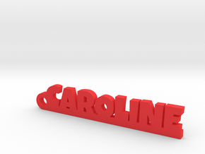 CAROLINE Keychain Lucky in Natural Silver