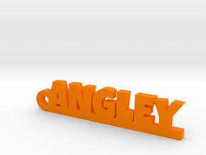 ANGLEY Keychain Lucky in Natural Brass