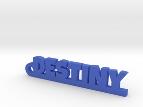 DESTINY Keychain Lucky in Blue Processed Versatile Plastic