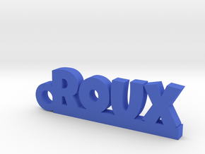 ROUX Keychain Lucky in Blue Processed Versatile Plastic