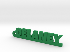 DELANEY Keychain Lucky in Green Processed Versatile Plastic