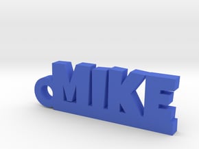 MIKE Keychain Lucky in Blue Processed Versatile Plastic