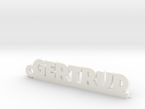 GERTRUD Keychain Lucky in Black PA12