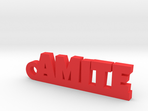 AMITE Keychain Lucky in Natural Brass