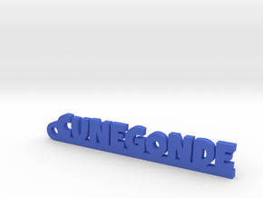 CUNEGONDE Keychain Lucky in Blue Processed Versatile Plastic