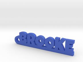 BROOKE Keychain Lucky in Rhodium Plated Brass