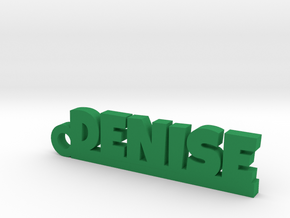 DENISE Keychain Lucky in Green Processed Versatile Plastic