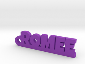 ROMEE Keychain Lucky in Purple Processed Versatile Plastic