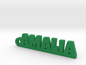 AMALIA Keychain Lucky in Green Processed Versatile Plastic