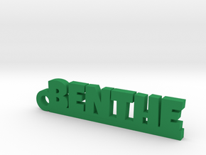 BENTHE Keychain Lucky in Natural Brass