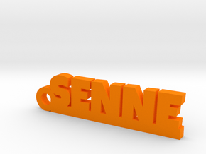 SENNE Keychain Lucky in Orange Processed Versatile Plastic