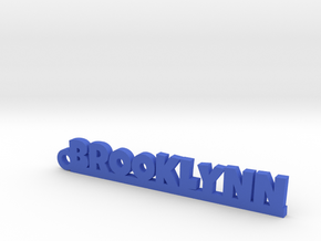 BROOKLYNN Keychain Lucky in Blue Processed Versatile Plastic