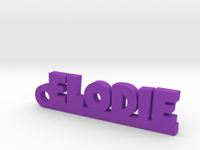 ELODIE Keychain Lucky in Purple Processed Versatile Plastic