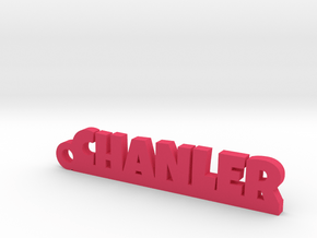 CHANLER Keychain Lucky in Pink Processed Versatile Plastic