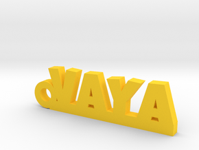 VAYA Keychain Lucky in Yellow Processed Versatile Plastic