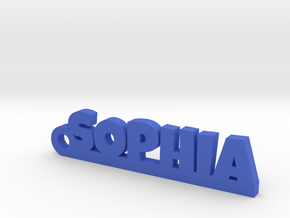SOPHIA Keychain Lucky in Blue Processed Versatile Plastic