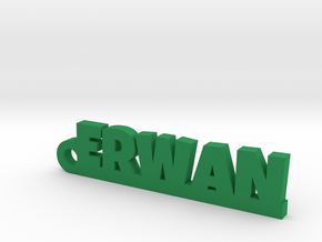 ERWAN Keychain Lucky in Green Processed Versatile Plastic
