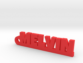 MELVIN Keychain Lucky in Red Processed Versatile Plastic