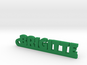 BRIGITTE Keychain Lucky in Green Processed Versatile Plastic