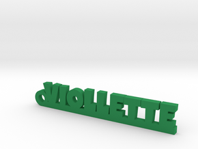 VIOLLETTE Keychain Lucky in Green Processed Versatile Plastic