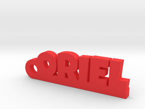 ORIEL Keychain Lucky in Red Processed Versatile Plastic