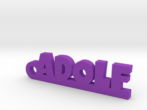 ADOLF Keychain Lucky in Purple Processed Versatile Plastic
