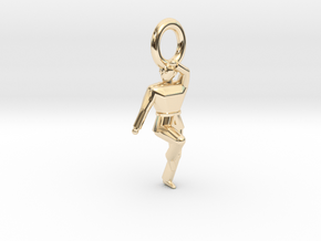 Keychain Keumgang - Majest in 14k Gold Plated Brass