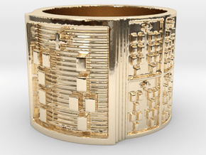 IRETEANSA Ring Size 13.5 in 14K Yellow Gold
