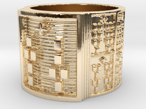 IRETESUKA Ring Size 13.5 in 14K Yellow Gold