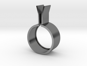 2ring3bodyouter20by8x5newexport in Polished Silver: 8.5 / 58